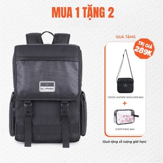 Balo scarab tetris backpack unisex - ba lô đi học, đi làm đựng vừa laptop 15.6inch