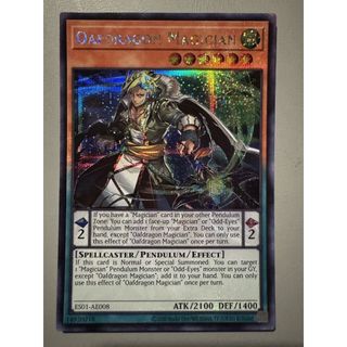 es01 Lá bài thẻ bài Yugioh Oafdragon Magician - Super Rare - Tặng bọc bài nhựa bảo quản