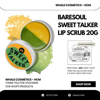 Tẩy Tế Bào Chết Môi BareSoul Sweet Talker Lip Scrub 20g