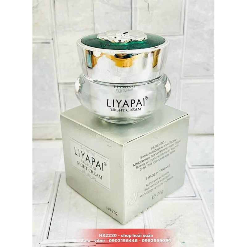 Kem Dưỡng Trắng Da Mờ Nám LIYAPAI TAIWAN 20gr hàng taiwan- HX2230
