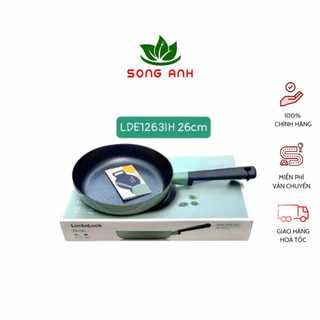 Lock&Lock chảo Decore LDE1263 size 26cm màu mint mát mắt- PFOA/PFOS Free