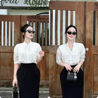 Áo tơ dập ly