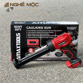 Súng bắn keo Amaxtools ABK-21VSM Chính hãng, Bảo hành 6 tháng