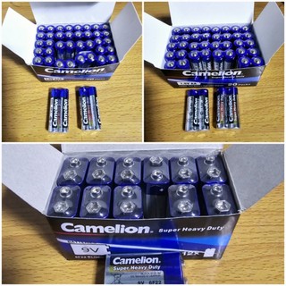 Pin chính hãng 2a 3a 1.5v / 9v camelion