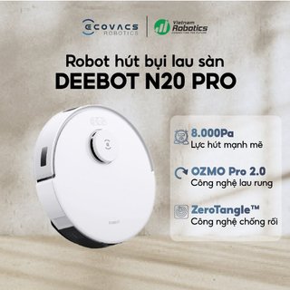 Robot hút bụi lau nhà ecovacs deebot n20 pro – new 2024