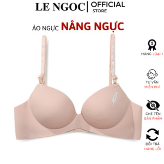 Áo Ngực Su Không Gọng Nâng Ngực A01 Đệm Bàn Tay 3cm Thiết Kế Ôm Trọn V1 Không Lộ Viền Lê Ngọc 449
