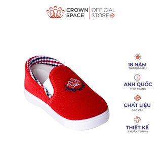 Giày Vải Tập Đi Cho Bé Trai Bé Gái Crown Space 032_822 PHIÊN BẢN CAO CẤP PREMIUM Nhẹ Êm Size 3-6