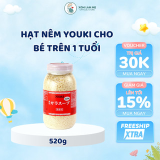 Hạt nêm youki cho bé trên 1 tuổi 520g - nội địa nhật
