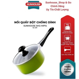 Quánh bột sunhouse 14 cm hộp kim nhôm