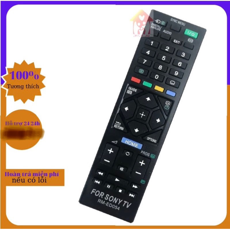 Điều Khiển Tivi SONlY LCD-Model ED054