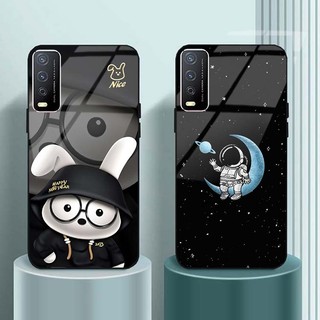 Ốp Lưng VIVO Y12S, Y20, Y20S Mặt kính cường lực Cao Cấp, Sang Trọng thiết kế Độc Quyền