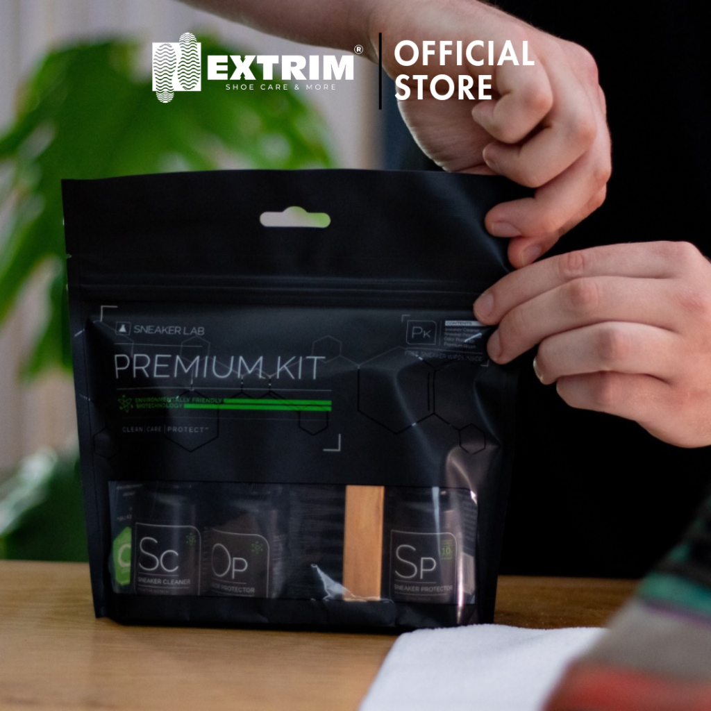 Bộ Vệ Sinh Giày Chuyên Sâu Sneaker Lab PREMIUM KIT - Kit Du Lịch Tiện Lợi