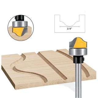 Mũi phay pano cửa tủ gỗ lắp máy soi cốt 6.35