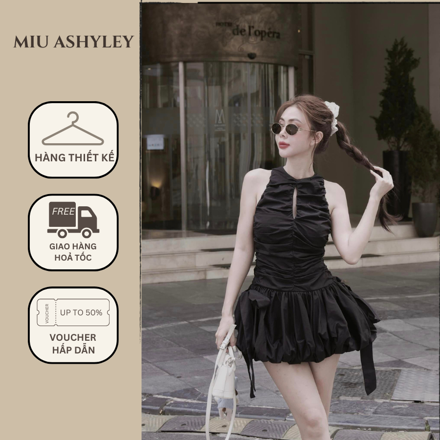 [HÀNG LOẠI 1] Váy ba lỗ nhún toàn thân 𝐓𝐎𝐕𝐘 𝐃𝐑𝐄𝐒𝐒 – 𝐀𝐒𝐇𝐘𝐋𝐄𝐘