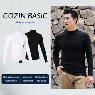 Áo giữ nhiệt nam GOZIN BASIC thu đông siêu ấm, thoáng khí -JA06