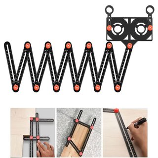 Thước đo máy khoan cắt gạch cầm tay đa năng dùng ốp lát đục khoét lỗ ống nước âm tường