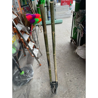 Gắp đào lỗ trụ điện- len kẹp đào đất có cán-chiều dài cả lưỡi 1,30m
