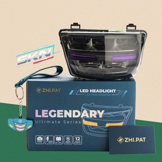 Pha đèn ZHIPAT led 2 tầng dành cho xe Wave110 Thái