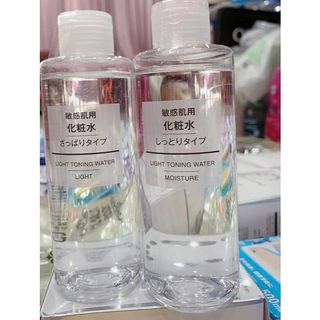 Nước hoa hồng Toner Muji cân bằng da 200ml Nhật Bản
