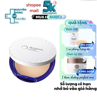 Phấn dưỡng trắng da chống tia uv transino spf 50+ 12g