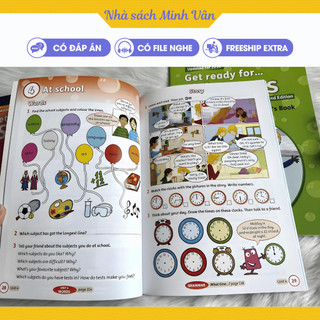 Get ready for Starters,Movers,Flyers - 2nd edition - có file nghe