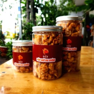 TÓP MỠ DA GIÒN MẮM TỎI ỚT 1kg