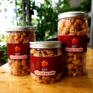 TÓP MỠ DA GIÒN MẮM TỎI ỚT 1kg
