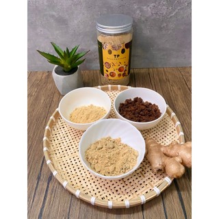 Bột trà gừng đường nâu nguyên chất 100 %, trà gừng hoà tan thơm ngon, giữ ấm, giải cảm, ấm bụng