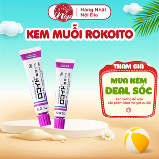 Kem bôi vết ngứa Rokoito Locoid Ointment 5g dịu mẩn đỏ dịu vết ngứa hăm da muỗi đốt côn trùng cắn