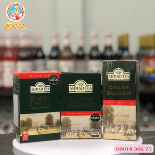 TRÀ AHMAD ĐIỂM TÂM SÁNG (40gr, 50gr,100gr - TRÀ TÚI LỌC, TRÀ PHA ẤM) - AHMAD ENGLISH BREAKFAST TEA