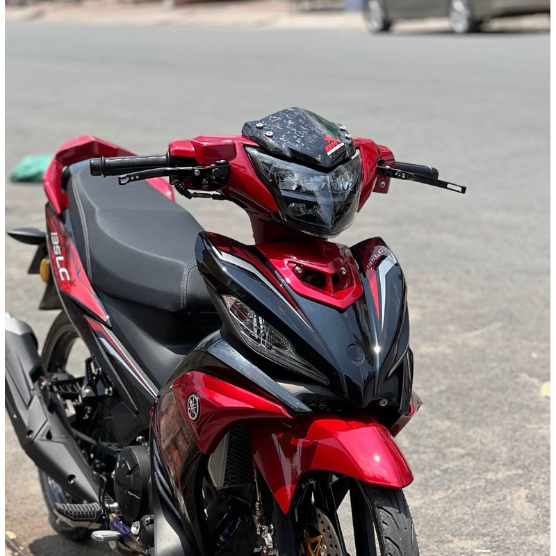 tem Exciter 135 Lc v7 đỏ đen- Tem decal 3 lớp