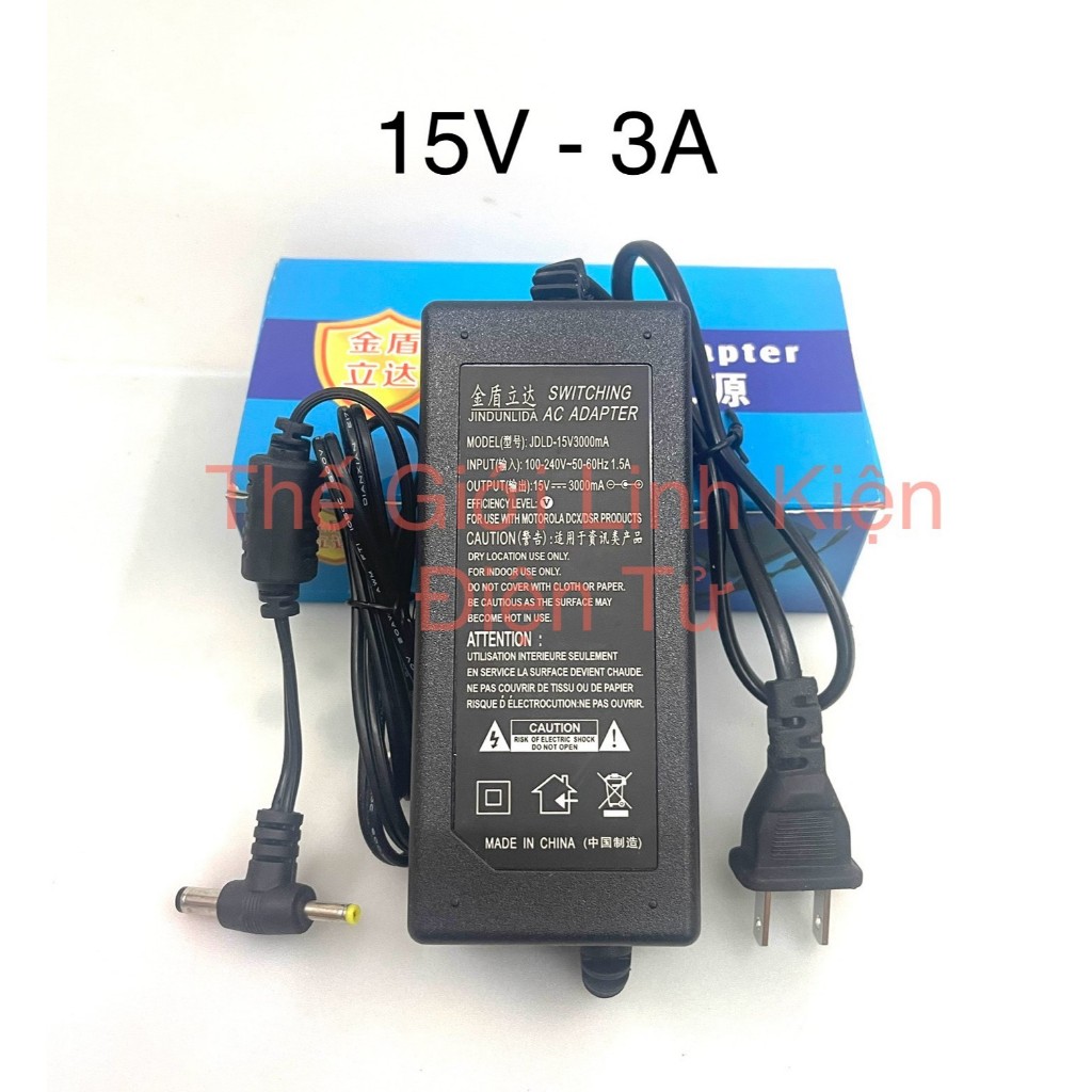 Nguồn Adapter ( 15V - 3A )