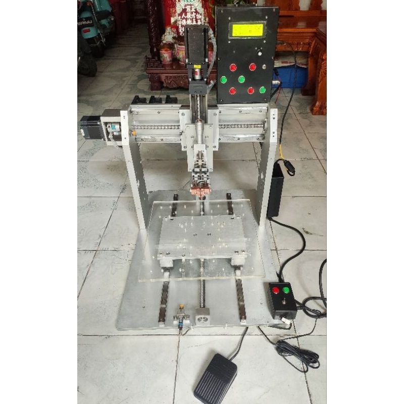 máy hàn cell pin 3 trục