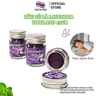 Dầu cù là ngủ ngon thái lan Lavender 15gr, Sleep Balm Lavender Otop fata co's