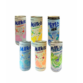 Nước soda sữa Milkis Lotte Hàn Quốc lon 250ml