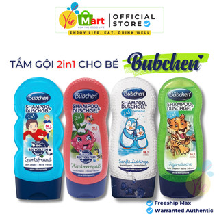 Gel tắm gội toàn thân cho bé 2in1 Bubchen : 230ml