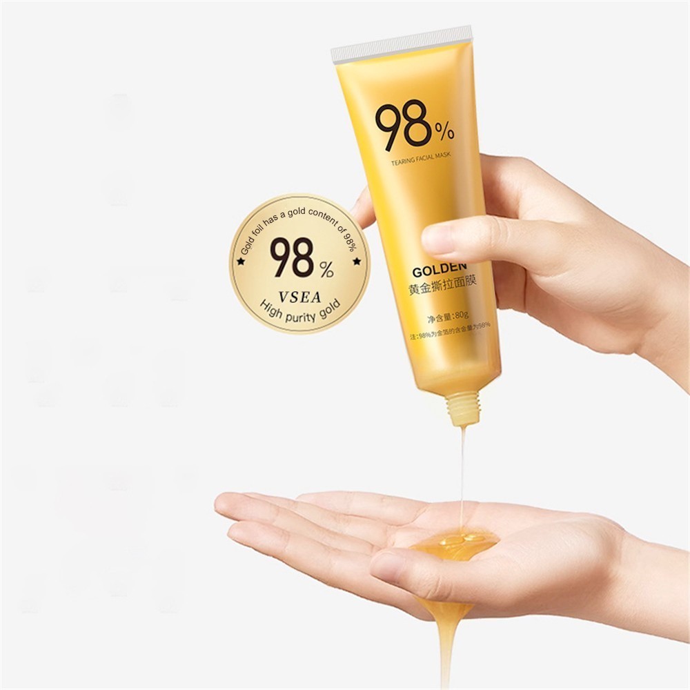 Mặt Nạ Lột Golden - Mặt Nạ Golden 98% Chứa Tinh Chất Collagen Giúp Làm Trắng Da, Chống Lão Hoá, Thu Nhỏ Lỗ Chân Lông.
