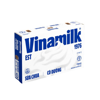 THÙNG 48 HỘP SỮA CHUA VINAMILK CÓ ĐƯỜNG 100G