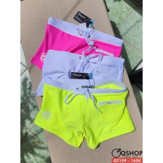 Quần bơi nam boxer đơn giản có khóa kéo QSHOP QT163-QT109