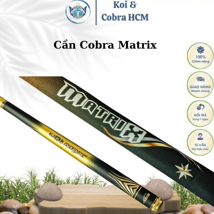 [Chính Hãng] Cần Cobra Matrix - Cần câu tay đơn đài Cần câu cá, cần game