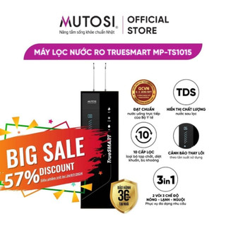 Máy lọc nước cảnh báo thông minh truesmart mp-ts1015 10 lõi. nóng - lạnh - nguội - lõi orp hydrogen