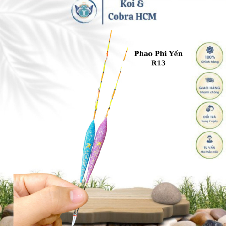 [HCM] Phao Phi Yến R13 - Phao đánh mặt , Đánh lững , Đánh tốc độ