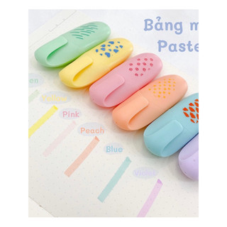 Bút dạ quang màu pastel Marvy HL60