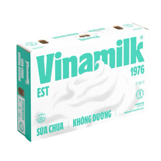 THÙNG 48 HỘP SỮA CHUA VINAMILK KHÔNG ĐƯỜNG
