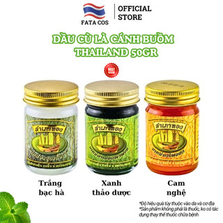 Dầu cù là cánh buồm thái lan, dầu xoa bóp, dầu cù là thái lan 50gr fata co's