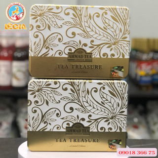 Bộ sưu tập trà ahmad 6 vị trà hoàng gia - hộp thiếc 120g - ahmad tea treasure