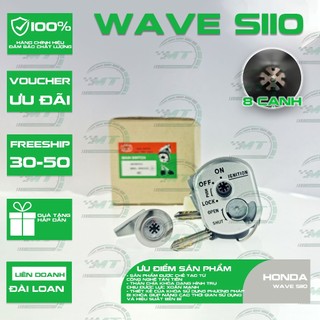 Ổ khóa 8 cạnh xe Honda Wave S110 chống trộm hiệu quả
