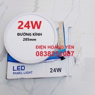 Đèn led ốp trần 24w siêu sáng Tròn - Vuông [ ốp nổi ]