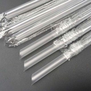  Bịch 500gr Ống Hút Nhựa Trắng Loại Cứng Phi 6 Phi 8 Phi 12 Có Màng Bọc Ống Hút Cao Cấp Ko mùi 