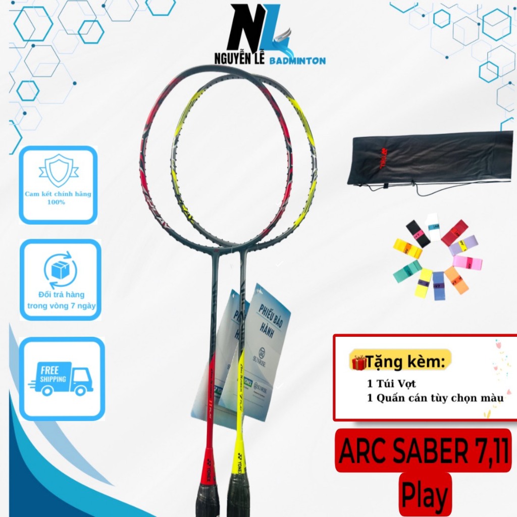Vợt cầu lông Yonex Arcsaber 11 play , 7 Play chính hãng